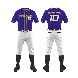 Private Label Baseball Uniform Moisture Wicking Athletic Apparel for Retail <b>Chains</b> and Sportswear Brands - Product Image 1