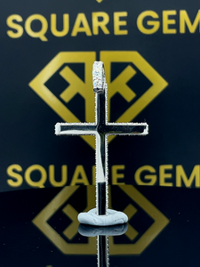 Colgante de Cruz Sagrada para Niños con Moissanita Brillante Tallada, Plata 925, Pasa Prueba de Diamante, Regalo de Cumpleaños, Joyería de Lujo Estilo Hip Hop - Product Image 3