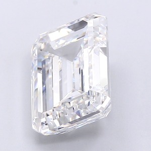 Diamant blanc de laboratoire de qualité supérieure, 4,99 carats, couleur D, clarté VS2, taille émeraude, polissage excellent, pour la fabrication de bijoux fins, vente en gros. - Product Image 3