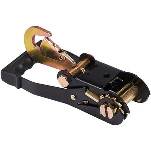 Kit di Cinghie a Cricchetto 5 cm x 305 cm, Capacità di Carico 2500 kg, Resistenza alla Rottura 5000 kg, Cinghie per Auto ad Alta Capacità di Trazione - Product Image 2