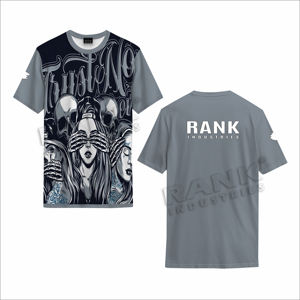 Camisetas estampadas para hombre, de la mejor calidad, 100% algodón, corte holgado, para verano. - Product Image 4