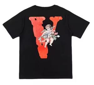 เสื้อยืดพิมพ์ลายแขนสั้นสั่งทำขายส่ง เสื้อยืดผู้ชายสีขาวเรียบง่าย ผ้าฝ้ายออร์แกนิคหนา 100% - Product Image 5