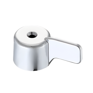 Poignée de robinet en zinc chromé HDZ0020 de remplacement pour cuisine et salle de bain, installation par visser - Product Image 1