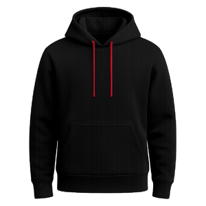 Ensemble sweat à capuche pour homme de haute qualité, très grande taille, uni, avec broderie personnalisée, style streetwear hiver, techniques de broderie - Product Image 1