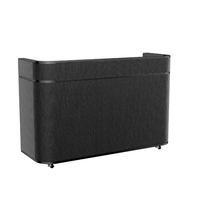 Pantalla LED Flexible Portátil de Tamaño Personalizable P1.8--P2.5, Pantalla LED para Mostrador, Señalización Digital para Stand de Exhibición, Curva para DJ