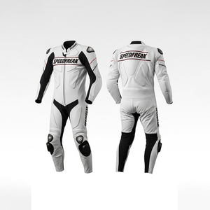 Combinaison de course moto en cuir à manches longues pour homme Speedfreak, respirante, pour toutes les saisons - Product Image 1