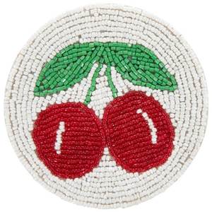 Magnifiques sous-verres perlés faits main en perles de rocaille pour la décoration de cuisine et de maison, sous-verres perlés personnalisés faits main pour table à manger - Product Image 1