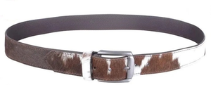 Cinturón de Cuero Genuino de Vaca de Alta Calidad con Hebilla de Hierro, Longitud Personalizada, para Hombre y Mujer, Aspecto Natural - Product Image 2