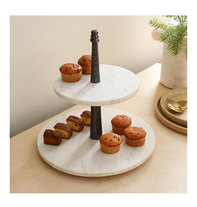Top Design <b>Marble</b> And Wood <b>Cake</b> <b>Stand</b> Decoration <b>Cake</b> <b>Stand</b> Wooden and <b>Marble</b> <b>Cake</b> Serving <b>Stand</b> With Function Event Uses - Product Image 1
