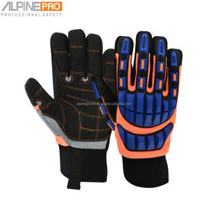 Top vente Alpine Industries taille adulte gants de sécurité TPR dos Impact écologique anti-dérapant robuste étanche ignifuge - Product Image 2