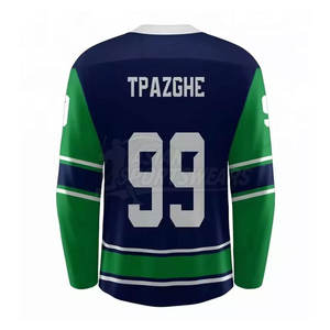 Jersey de Hockey sobre Hielo de Alta Calidad con Logotipo Personalizado, Impresión por Sublimación Profesional para Equipos - Product Image 3