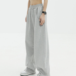 Pantalons de survêtement et joggings oversize pour femmes, style streetwear, été, coupe ample, taille haute, tendance, en vente - Product Image 1