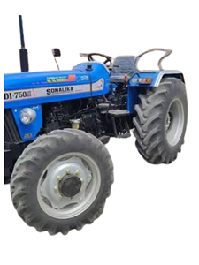 Tracteur à roues Sonalika DI 750 Sikander, robuste, 55 CV, 2 roues motrices, pour les tâches agricoles difficiles - Product Image 3