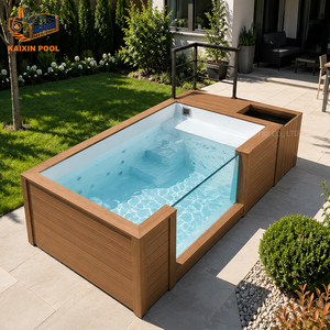 Piscina Prefabricada <span class=keywords><strong>de</strong></span> <span class=keywords><strong>Instalación</strong></span> Rápida <span class=keywords><strong>de</strong></span> Primera Calidad, Piscina y Spa <span class=keywords><strong>de</strong></span> Fibra <span class=keywords><strong>de</strong></span> Vidrio FRP Acrílico, Jacuzzi Exterior, Piscina Contenedor - Product Image 1