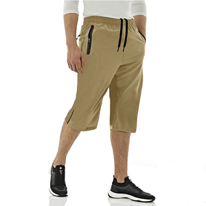 Men's Fashion Clothing Summer Quick Dry <b>Shorts</b> for Men Moisture-Wicking Polyester Fabric With Zipper Pockets Hiking <b>Trousers</b> - Product Image 1