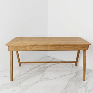 Table console en bois massif, design scandinave robuste, fournisseur direct d'usine, import en gros, meubles d'entrée - Product Image 3