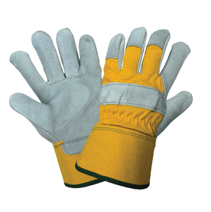 Leather Heated <b>Working</b> <b>Gloves</b> Split Finger Waterproof Wind Proof UV Protection Harsh Winter Conditions Hand Protection Soft - Product Image 5