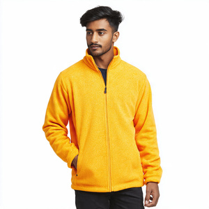 Veste polaire d'extérieur pour homme, style streetwear hiver, col montant - Product Image 1