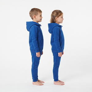Conjunto de Sudadera con Capucha y Pantalones Deportivos de Algodón para Niños con Logotipo Personalizado, Traje Deportivo de Dos Piezas para Niños, Ropa Casual Unisex - Product Image 4