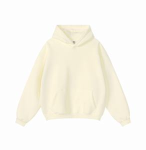 เสื้อสเวตเชิ้ตผ้าฝ้ายมีฮู้ดขนาดใหญ่สำหรับผู้ชาย สีพื้น ดีไซน์กระเป๋าเสื้อแบบลำลอง ใส่ได้ในฤดูใบไม้ร่วง - Product Image 5