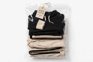 Ensemble de survêtement unisexe en polaire écologique avec capuche et pantalon de jogging, noir et beige, coupe décontractée, logo lettré, hiver - Product Image 5