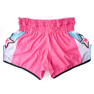 Shorts de Muay Thai par sublimation – Tenue d'entraînement de kickboxing haut de gamme, séchage rapide, respirant, extensible, léger, pour fitness et entraînement sportif - Product Image 6