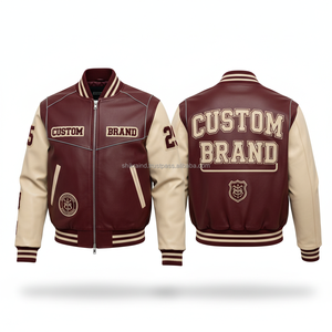 Veste universitaire personnalisée, veste Letterman avec logo personnalisé, veste bomber pour hommes, veste d'équipe universitaire - Product Image 4