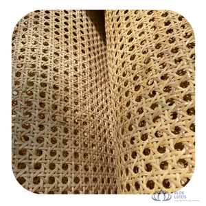 LOS MÁS VENDIDOS |   Malla de Mimbre Tejida a Mano, Material No Tóxico para Manualidades, Suministro para Puertas de Armarios de Blue Lotus - Product Image 1