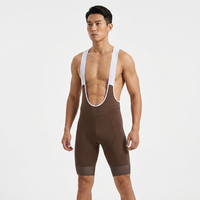 Cuissard unisexe marron ajusté en Spandex, anti-humidité, écologique, respirant, coupe courte, pour le cyclisme - ROLEIN