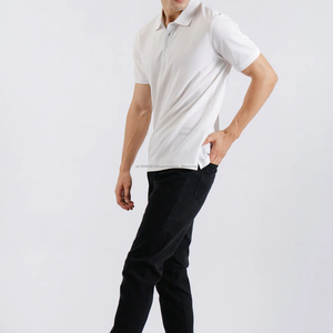 Polo de Golf de Alta Calidad 100% Algodón para Hombre, Diseño Personalizado con Manga Corta, Estampado Sólido, Bordado Informal, Nuevo - Product Image 3