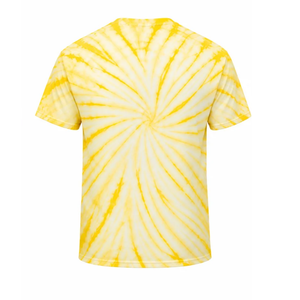 Camiseta Iota Phi Theta Amarilla y Blanca con Estampado Tie Dye para Hombre, Diseño Gráfico con Letras Griegas de Fraternidad, Cuello Redondo, Manga Corta, Informal, de Algodón - Product Image 4