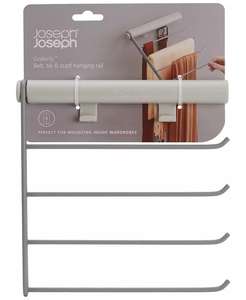 Organisateur de ceinture, de cravate et d'écharpe à quatre rails ordonné | Joseph Joseph - Product Image 1