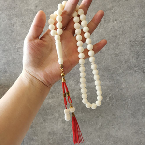 Rosario Musulmán de Lujo, Cuentas de Oración Tesbih, Regalo para Eid, Sibha, Misbaha Redonda de 10 mm - Product Image 2