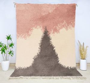 Alfombras de lana gruesas hechas a mano, tapetes de área de lana hechos a mano, con nudo marroquí, personalizables - Product Image 2