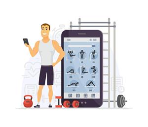Application mobile d'entraînement physique intelligente, suivi des entraînements, plans de régime, connectivité avec l'entraîneur, synchronisation de la santé, compatible Android et iOS - Product Image 4