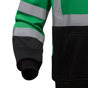 Chaleco Impermeable con Capucha para Trabajadores al Aire Libre, Alta Visibilidad, Reflectante, Ligero, para Verano - Product Image 3