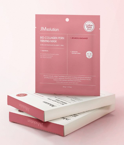Masque raffermissant pour le visage JMSOLUTION Camellia BIO-COLLAGÈNE PDRN |   34G*4EA |   Réparation de la barrière cutanée et soin des pores élastiques |   Acide hyaluronique | - Product Image 4