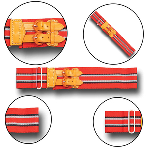 Cinturón de Uniforme para el Regimiento de Cheshire Hecho de Nailon, Cuero y Poliéster Resistentes, Equipo de Defensa Personal, Hebillas de Cinturón Estables - Product Image 3