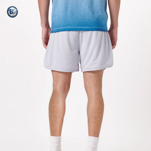 Pantalones cortos de malla con logotipo personalizado, pantalones cortos de malla de nailon y poliéster para hombre, pantalones cortos deportivos de malla para correr para hombre - Product Image 5