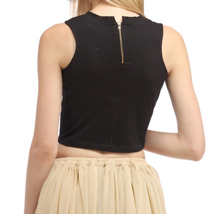 Camisetas sin Mangas para Mujer, Deportivas Casuales, Transpirables, de Secado Rápido, Ecológicas, 220g, Jersey de Algodón y Spandex, Cuello Redondo - Product Image 5
