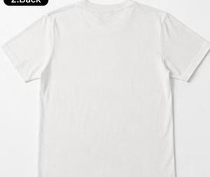 T-shirt en coton blanc à manches courtes pour homme avec imprimé de dessin animé, col rond, coupe classique, style décontracté - Product Image 4