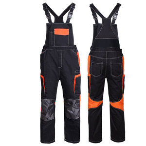 Modern Breathable Cotton Working Bibs with Adjustable Straps Durable Construction for Work Clothing - Product Image 1