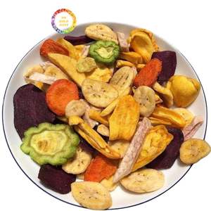 Chips de Frutas Mixtas Fritas al Vacío Premium, Snack Crujiente de Frutas Tropicales, Venta al por Mayor, Proveedor de Snacks Naturales - Product Image 6