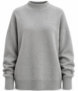Sudadera de cuello alto con efecto desgastado para mujer, con logo personalizado, de forro polar oversize, hombros caídos, estilo streetwear, top de invierno - Product Image 6