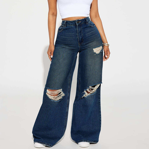 Jeans noirs en denim skinny taille haute pour femmes – Fournisseur personnalisé pour collections de boutiques (vente en gros) - Product Image 2