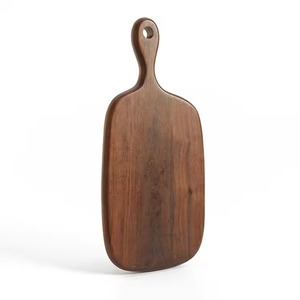 Planche à découper rectangulaire en bois d'acacia avec poignée, épaisseur 1,5 cm, passe au lave-vaisselle, réutilisable pour fruits et fromages, usage en cuisine - Product Image 2
