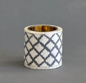 Brûleur de Bakhoor en Os Naturel Artisanal, Design Gravé, Écologique, Durable, Décoration d'Intérieur, Encens Indien, Option Logo Personnalisé - Product Image 5