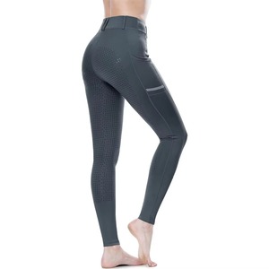 Leggings de Equitación para Mujer, Diseño OEM, Tallas Grandes, Pantalones Deportivos para Montar a Caballo, Equipo Ecológico y Sostenible - Product Image 3