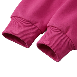 Sudadera con cremallera de un cuarto para mujer, estilo casual urbano, hombros caídos, transpirable, ecológica, con capucha - Product Image 4