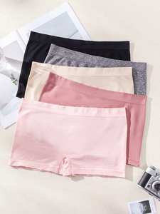 กางเกงในประจำเดือน Finetoo 2024 ไซส์ S-XXL สำหรับผู้หญิงและผู้ชาย เอวสูง ระบายอากาศได้ดี ผ้าถักเนื้อแน่น ผสมคอตตอนและอีลาสเทน 5 ชั้น ป้องกันการรั่วซึม - Product Image 2